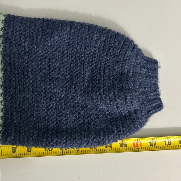 Sundance Judy Colorblock Cardigan Sweater Womens Size XL - Picture 9 of 10